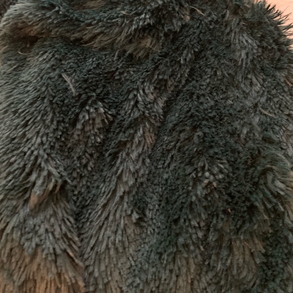 Faux fur Vest ( Sacramento Green) - Picture 2 of 5